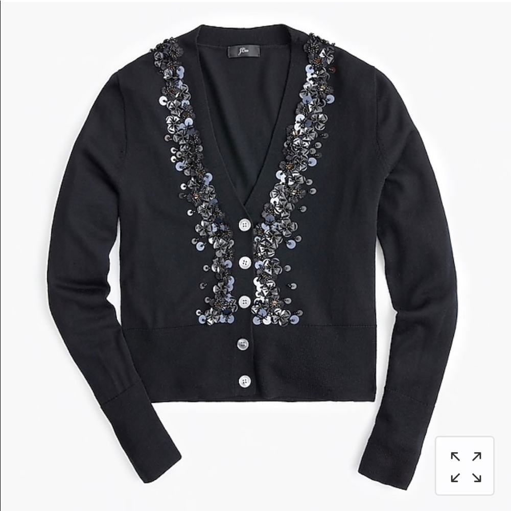 JCrew Embellished Sweater